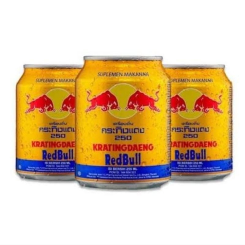 

Kratingdaeng Red bull 250ml Kaleng - Krating Daeng