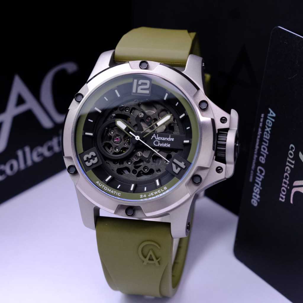 Jam Tangan Pria Alexandre Christie Original/ Alexander Christie Garansi Resmi 1 Tahun Murah ac6295