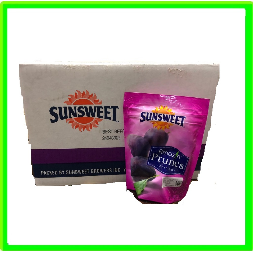 

KARTONAN Sunsweet Prunes 200gr Sunsweet Manisan Plum isi 24Pack dekorasi kue