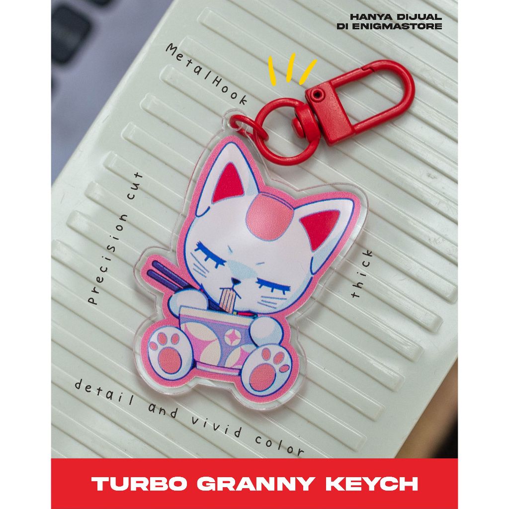 DANDADAN TURBO GRANNY EDITION KEYCH