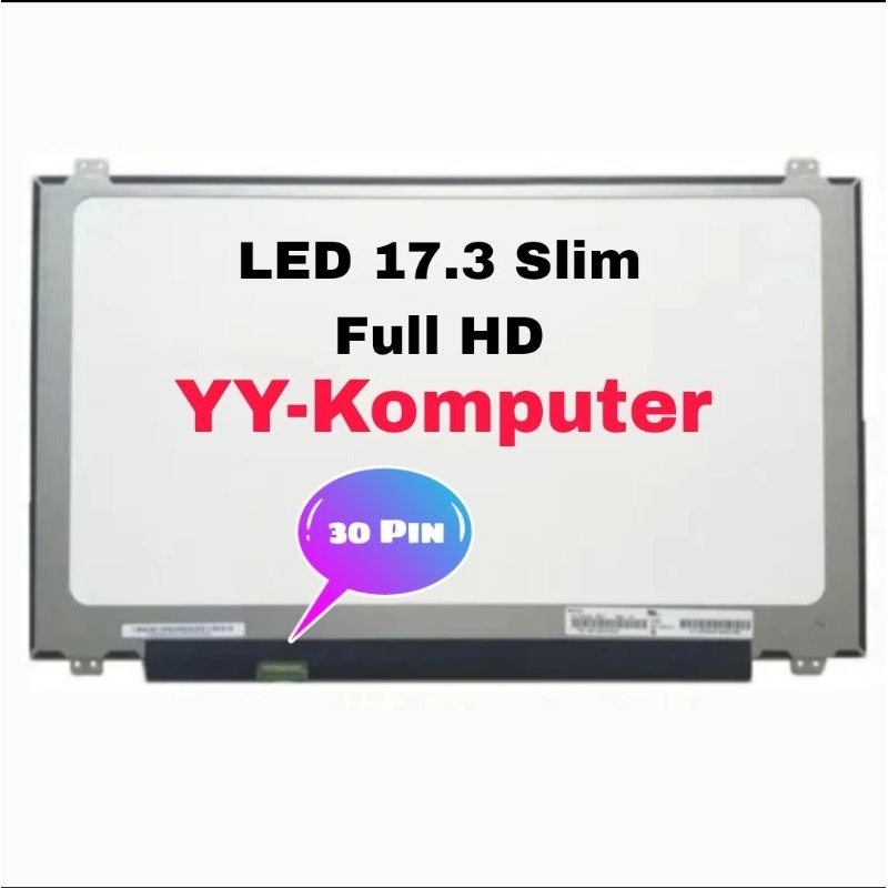 Layar LED LCD Laptop Asus ROG GL753 GL753VD GL753VE N173HCE-E31 LP173WF4 SP F3 LP173WF4 SP F6 17.3 S