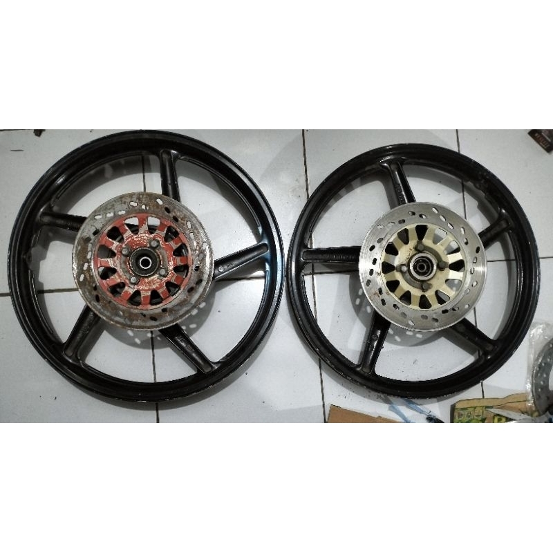 Velg pelek ENKEI thailand suzuki RK COOL pnp Satria 2tak DD double disc hiu lscm lumba