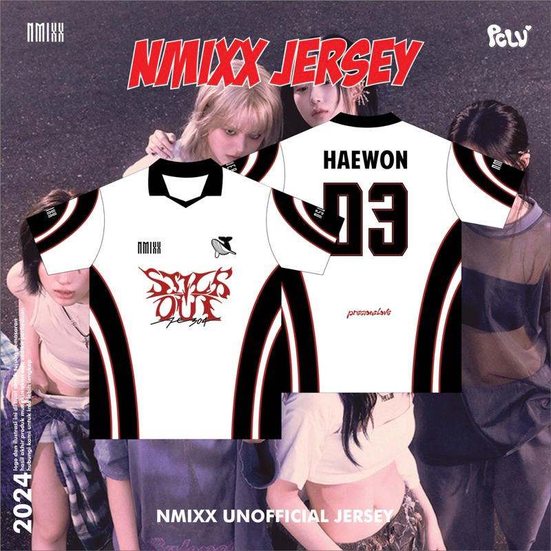 JERSEY NMIXX // JERSEY KPOP // NMIXX TSHIRT // KAOS NMIXX (Pre Order) - @preciouslove.co