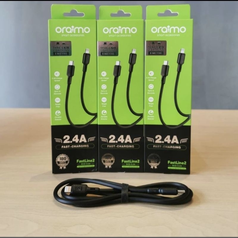 ORAIMO OCD-CL54 usb kabel type c to iphone fast charging