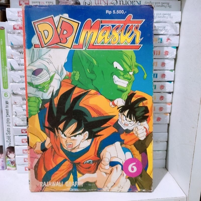 komik db master dragon ball master vol 6 preloved terbitan rajawali graffiti langka