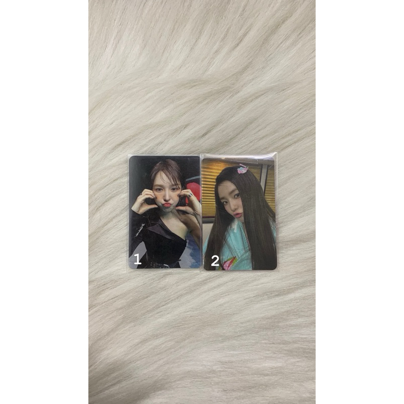 PHOTOCARD WENDY IRENE RED VELVET OFFICIAL