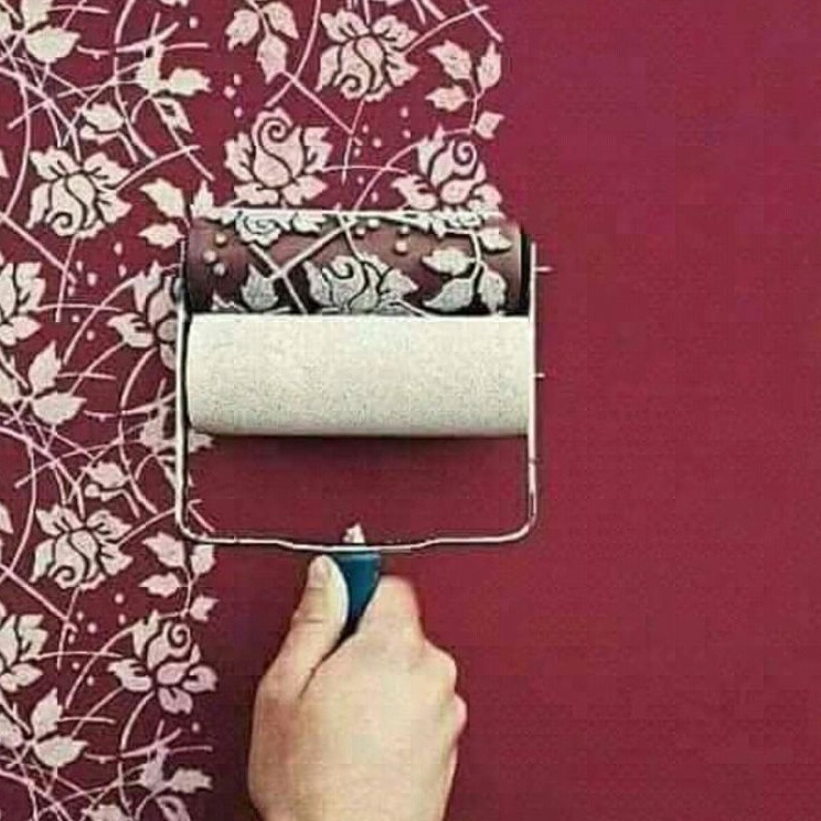 Paling Dicari  Roll Cat Tembok Dinding Motif Seperti Wallpaper Stiker