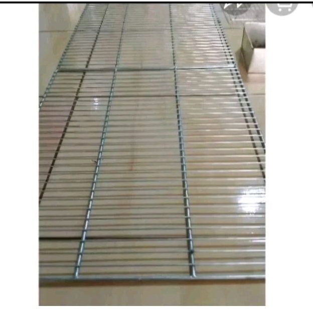 TRAY/RAK JARI OVEN  GETRA 1 DECK 2 TRAY  UKURAN 80 x 60 CM BERBAHAN NIKEL CHROOM MENGKILAT