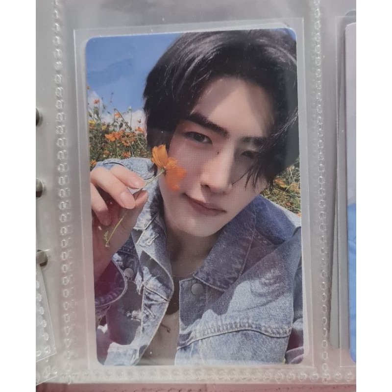 Photocard Enhypen PC Sunghoon weverse orange blood flower