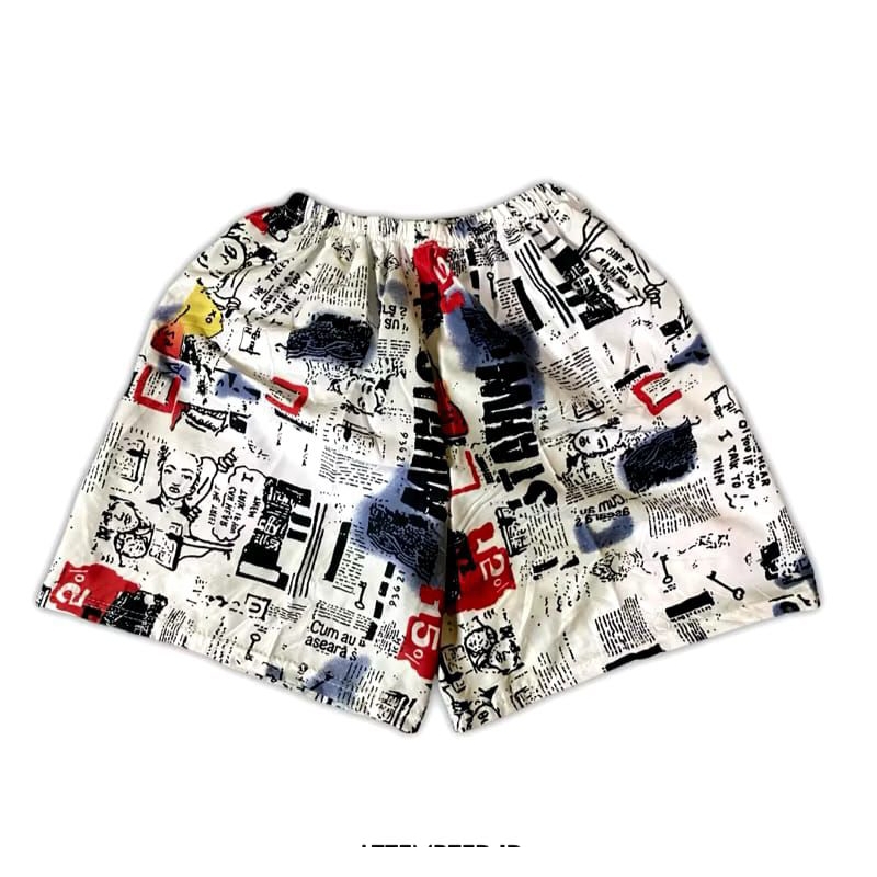 BOXER PRIA WANITA|BoxerMotif Dewasa|Celana Pendek Karakter