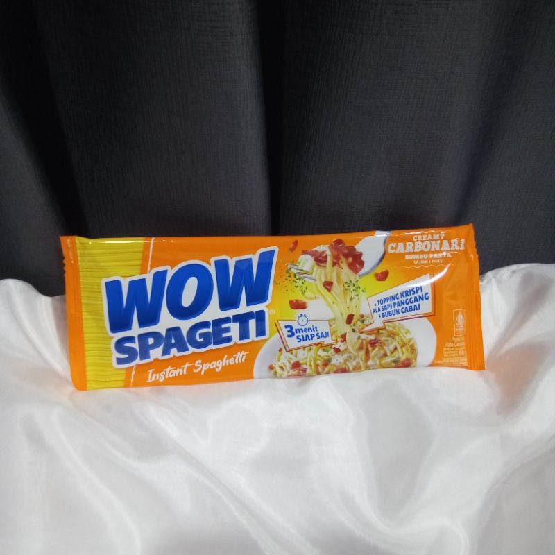 

WOW SPAGETI CREAMY CARBONARA