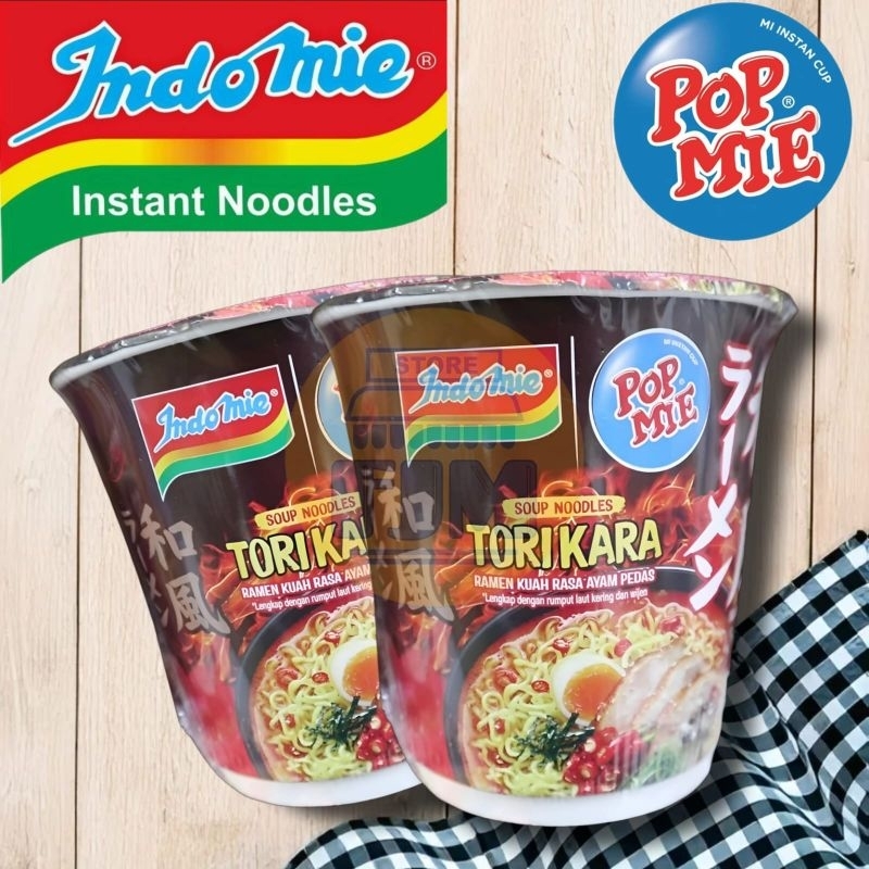 

Indomie Pop Mie Ramen Tori Kara