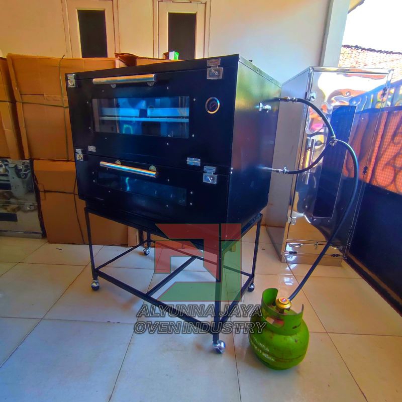 OVEN GAS MATIC 120x55 BAHAN DOF ANTI KARAT / OVEN GAS ELEKTRIK, BAHAN COLOURBOND ANTI KARAT, BAHAN D