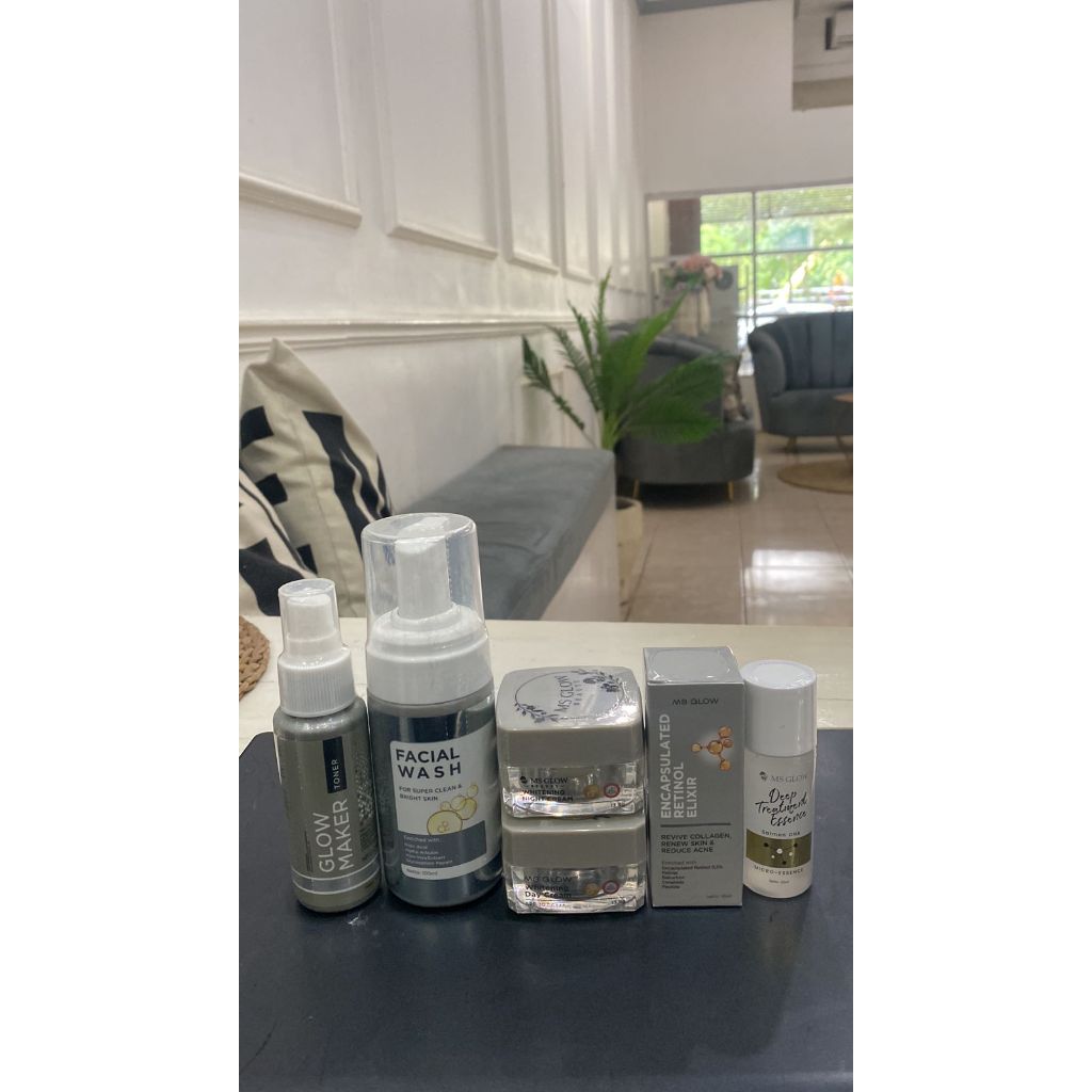 SATU PAKET MS GLOW + RETINOL