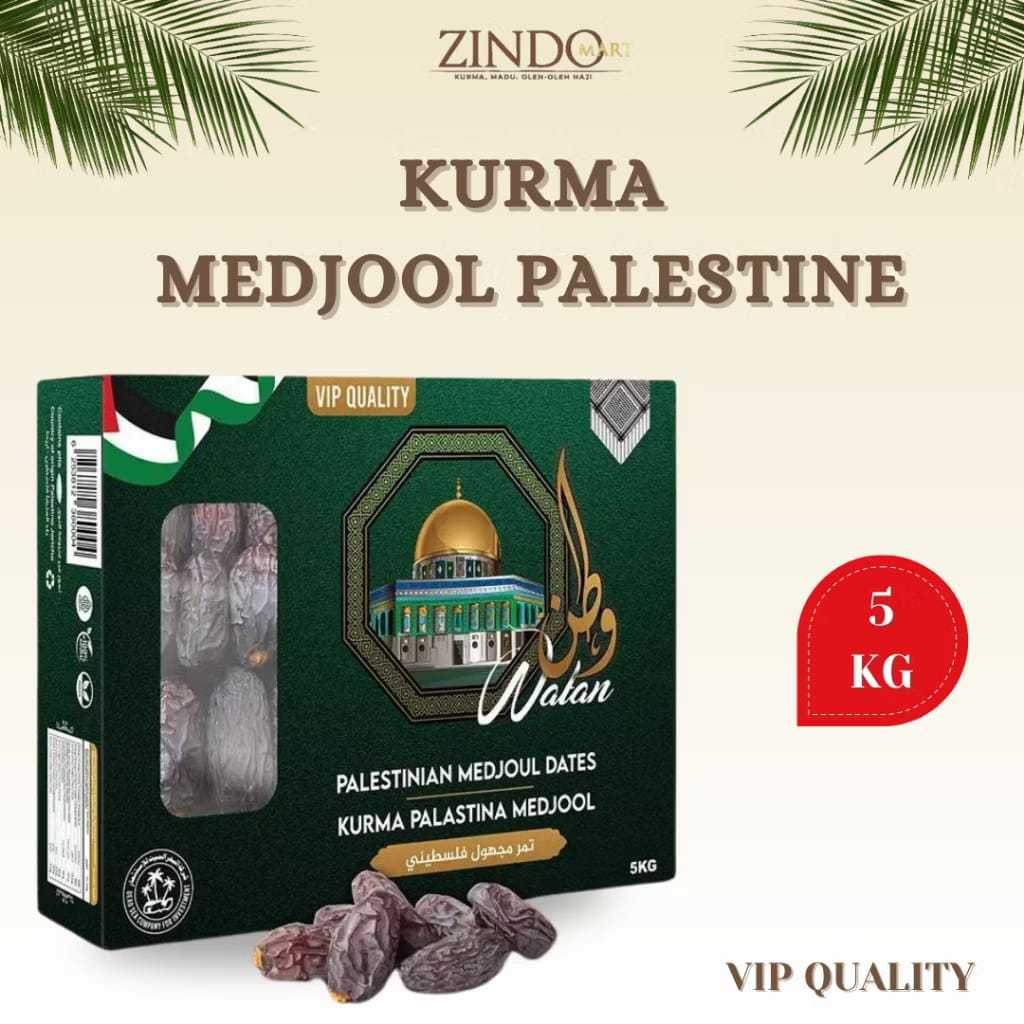 

KURMA MEDJOOL PALESTINE WATAN VIP QUALITY PREMIUM 5KG