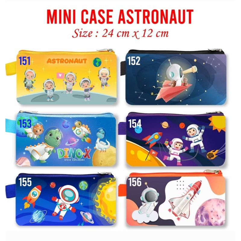 

kotak pensil/ tempat pensil karakter astronot