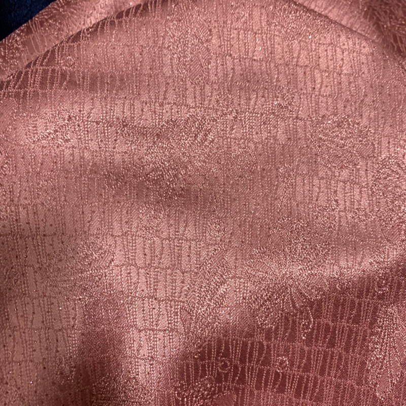 kain jacqguard silk emboss - kain jacqguard silk - kain jacqguard premium - WARNA DUSTY PINK