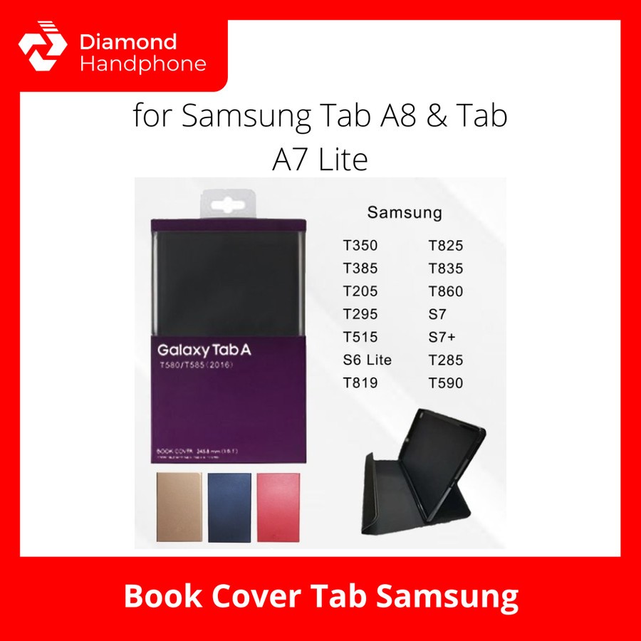 Book Cover Samsung Tab A8 & Samsung Tab A7 Lite, Flip Case Samsung Tab