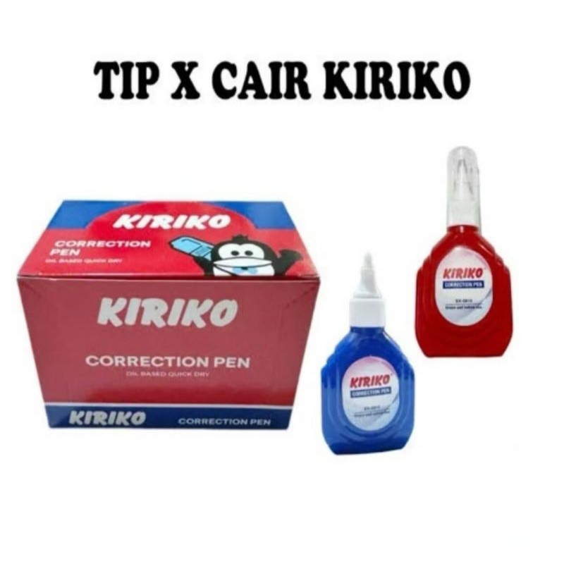 

TIP X / TIPE -X KIRIKO CAIR (PAK) ISI 12