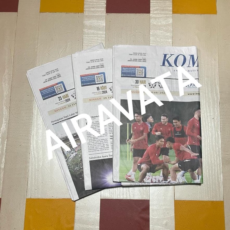 Koran kompas bekas kiloan KHUSUS HARI MINGGU