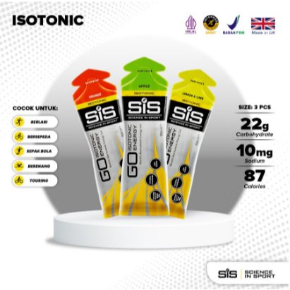 

SiS GO Energy Gel Isotonic 60ml - L Lime