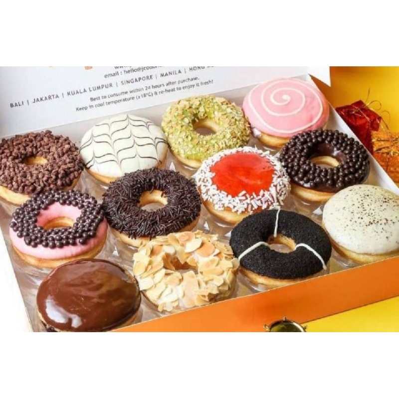 JCo Donuts 1 Lusin isi 12pcs Random Siap Kirim Instant Cimahi Bandung