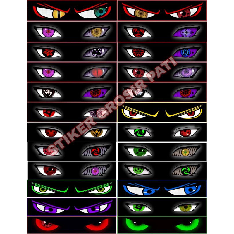 

STIKER MATA UNTUK MINIATUR TRUK DAN BUS BAHAN HOLOGRAM DAN VYNIL | STIKER PACK | STIKER 1 LEMBAR