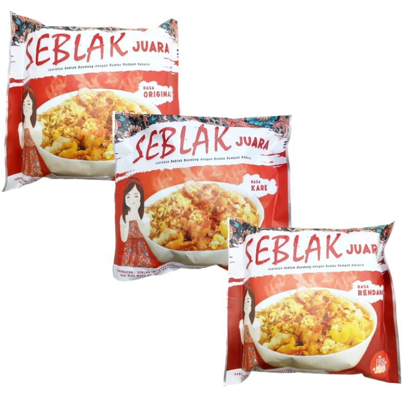 

Seblak juara all varian