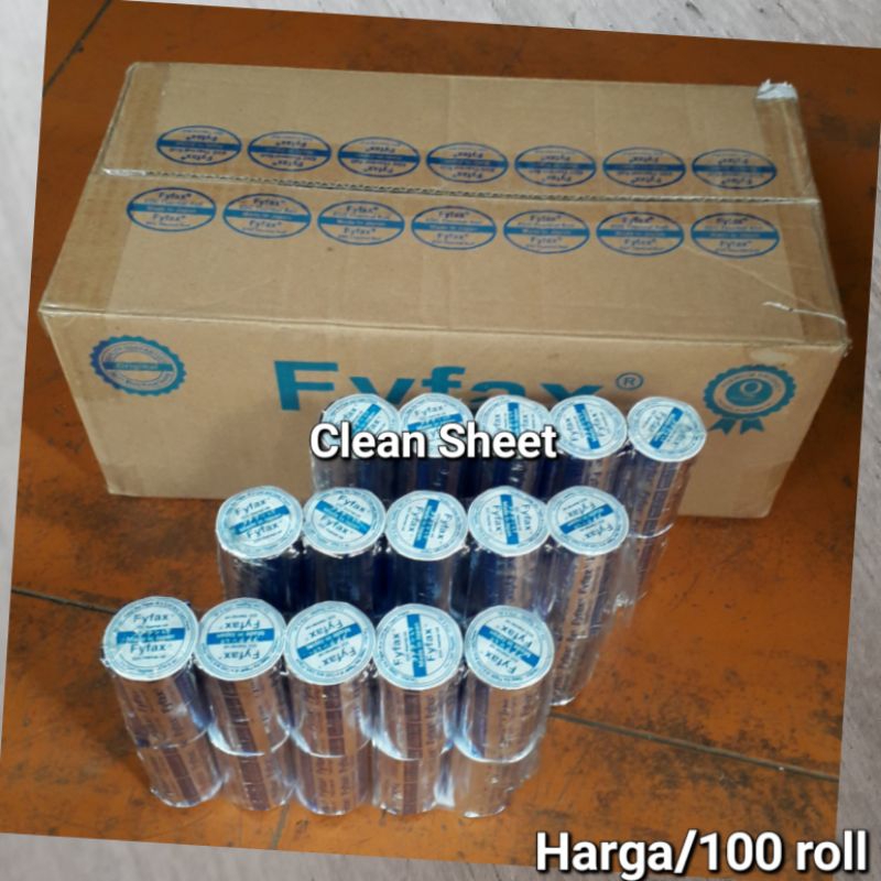 

Kertas Termal Mesin EDC 56/30 (Harga 1 dus,isi 100 roll)