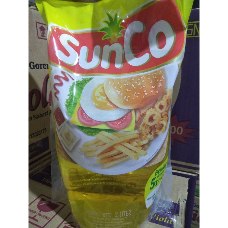 

Minyak goreng sunco 2 liter