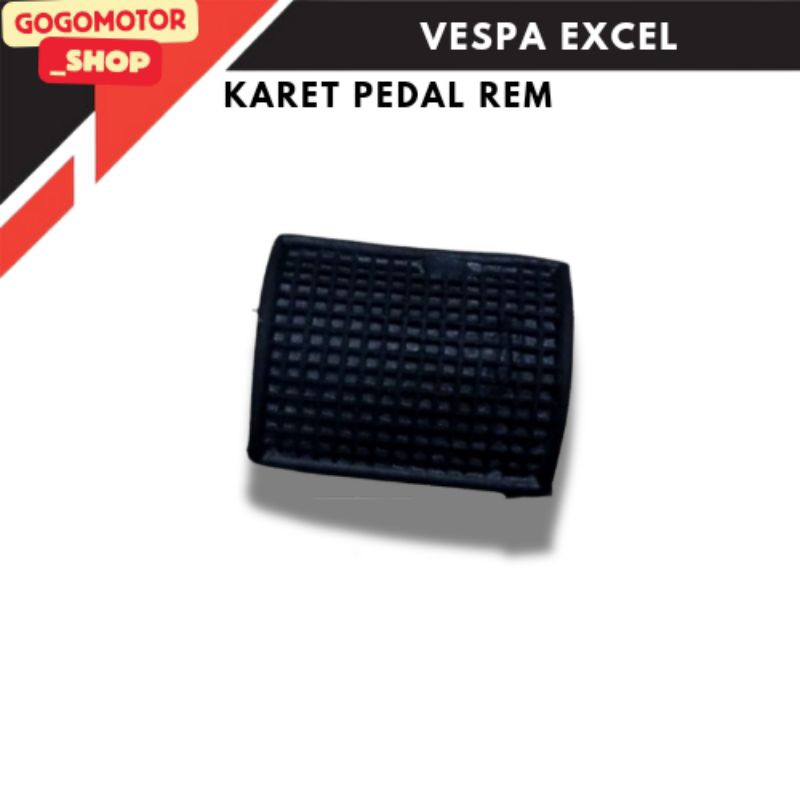 KARET PEDAL REM VESPA PX EXCEL KARET PEDAL REM BELAKANG VESPA EXCEL PX