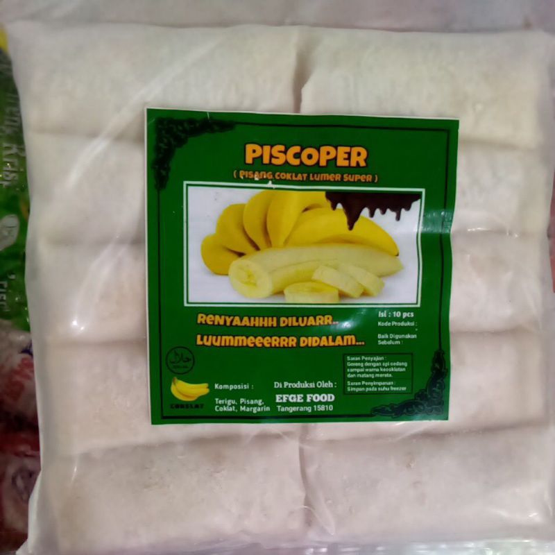 

PISCOPER PISANG COKLAT LUMER 10PCS