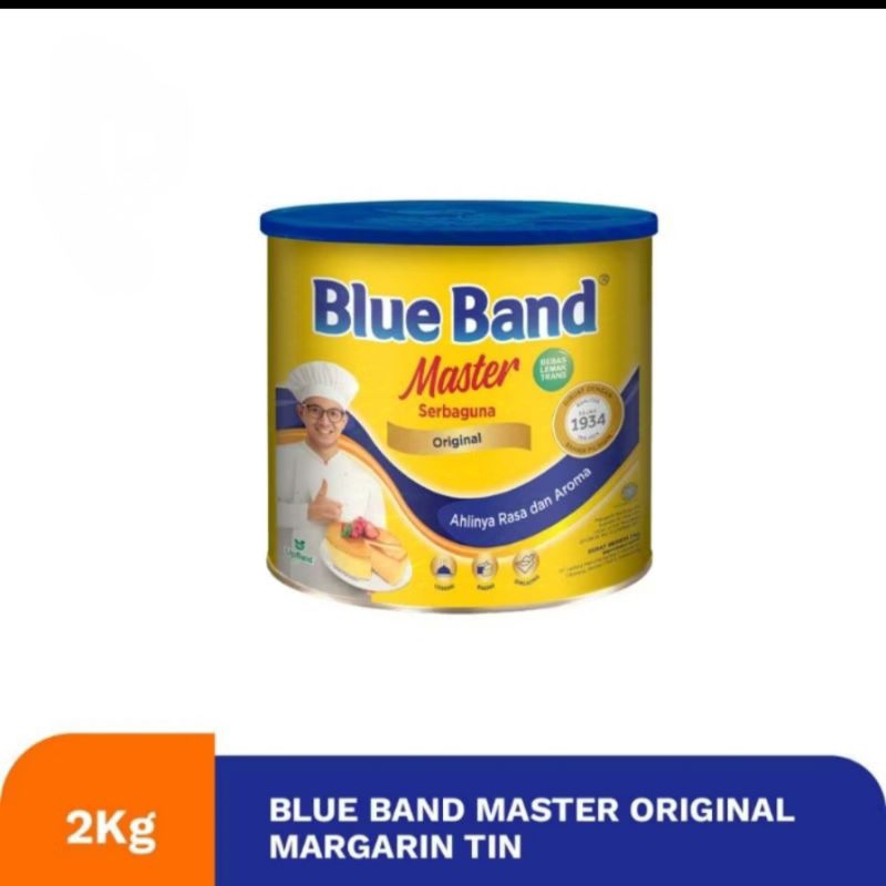 

Blue Band Master 2kg/Blueband Master Kaleng 2kg