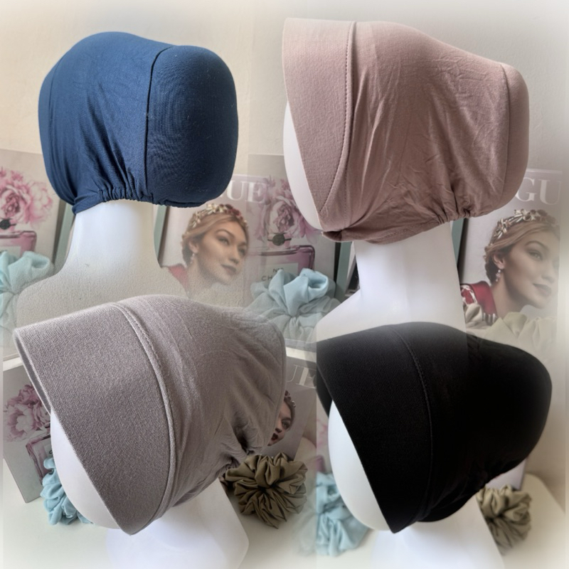 Promo CIPUT TOPI ANTEM CEPOL MARSHA RAYON PREMIUM / CIPUT TOPI CEPOL RAYON PREMIUM /CIPUT KONDE TOPI