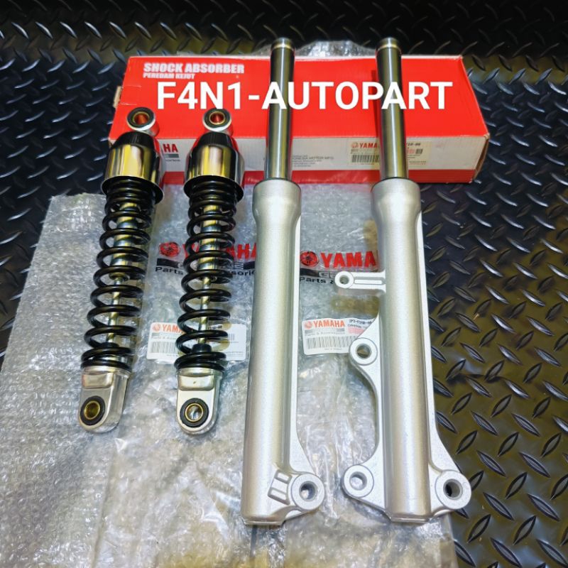 As shock tabung+Shockbreaker Jupiter Z lama/Jupiter Z Burhan