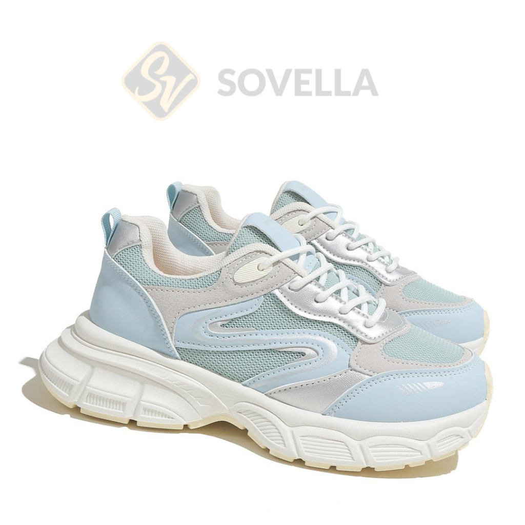NEW SOVELLA Greyson Sepatu Sneakers Olahraga Wanita Putih