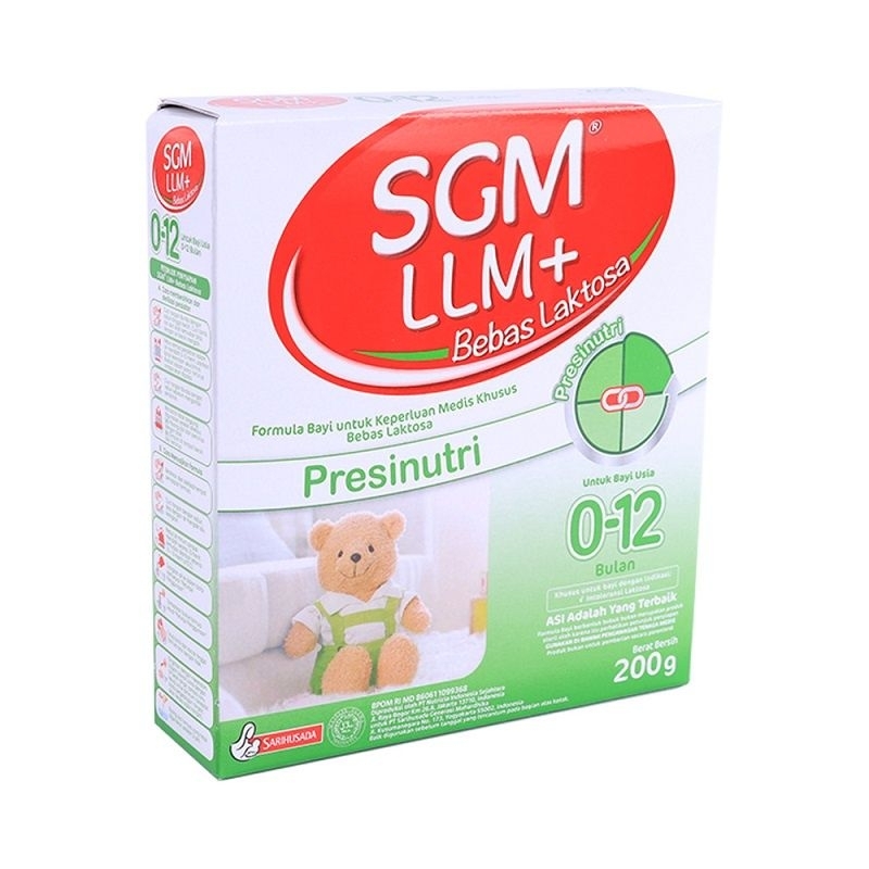 

SGM LLM+ 400gram Susu formula bebas Laktosa