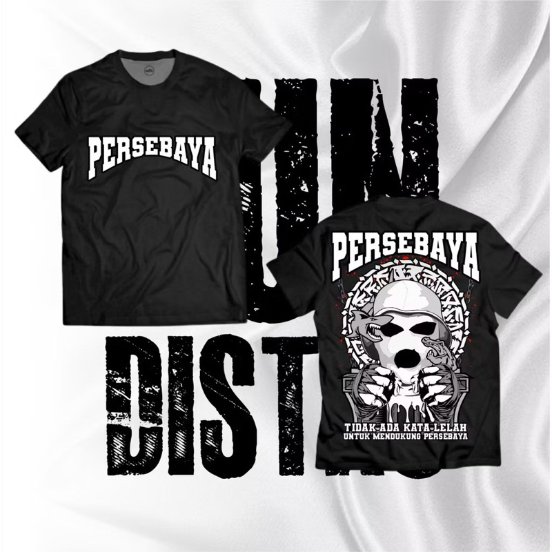 Kaos T-Shirt // Kaos Singlet Persebaya Desain Terbaru by Lassofie
