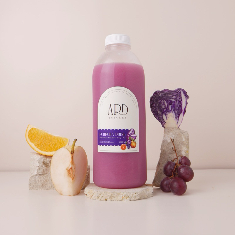 

PURPURA DRANK 1000ML - ARD JUICERY 100% Cold pressed juice fresh and organics