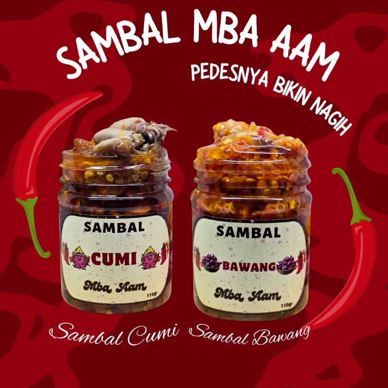 

Sambal Bawang Mba Aam | Sambal Bawang