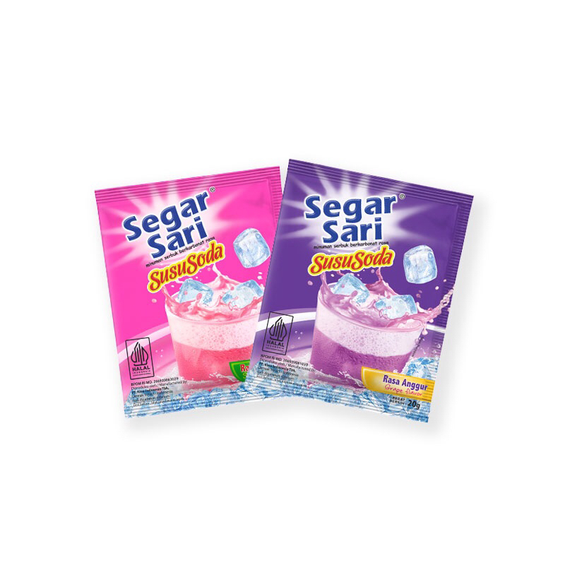 

Segar Sari Susu Soda Varian Rasa 1 Renceng @10pcs