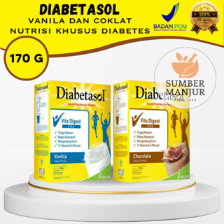 

Susu Diabetasol Vita Digest 170gr 630gr