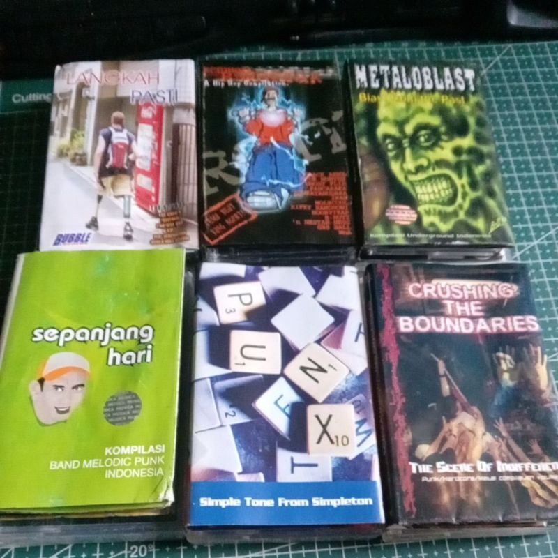 KOMPILASI INDIE/UNDERGROUND KASET PITA