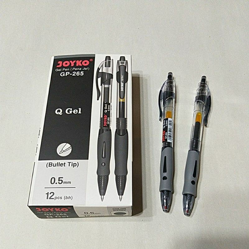 

Pulpen /Pena/Pen Ballpen Joyko QGel GP 265 Harga Per box isi 12pcs