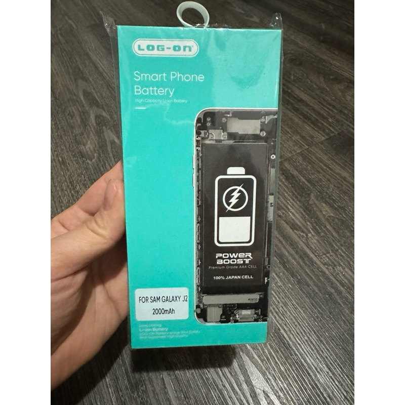 Baterai Log-On Power Boost Samsung J2 2015 J200 / core prime G360H logon log on (Bukan J2 Prime)