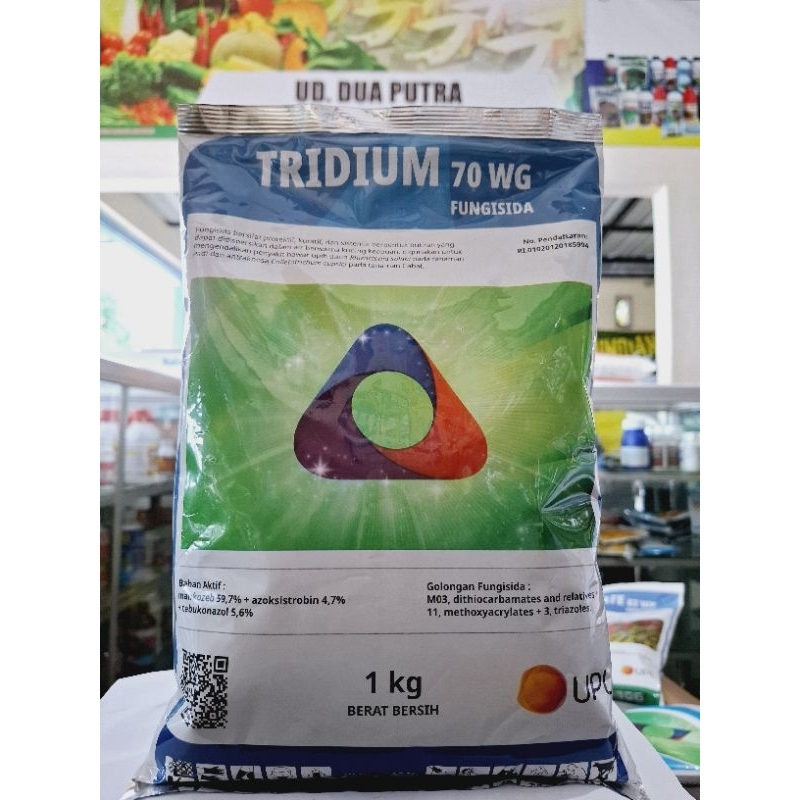 FUNGISIDA TRIDIUM 70 WG dengan Tiga Bahan Aktif