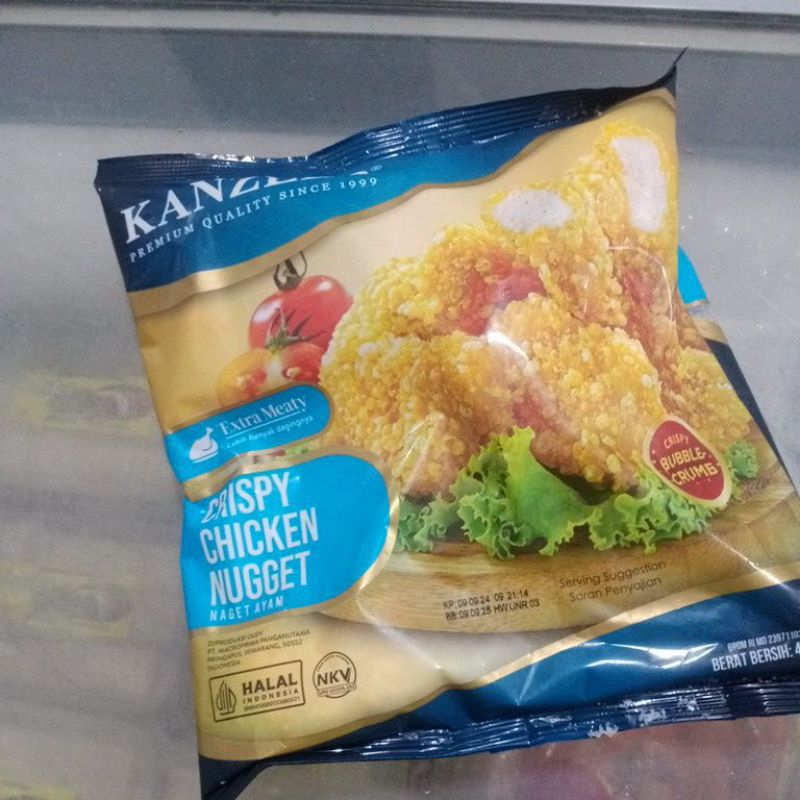 

Nugget Kanzler Crispy 450 gr