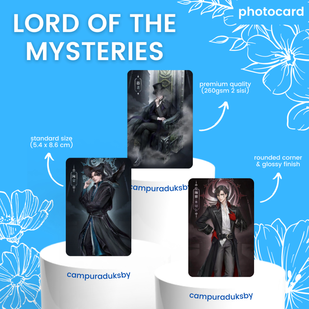 Lord Of The Mysteries Premium Photocard (BUY 5 FREE 1)