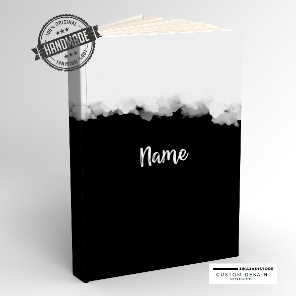

Notebook Custome NAMA HardCover u A5 / jurnal diary Custome/ Buku Catatan Custome / Buku Tulis