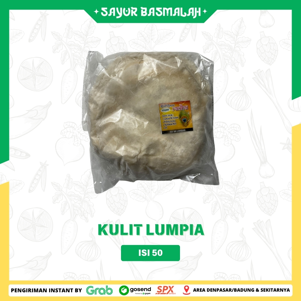 

Kulit Lumpia Isi 50 - Sayur Basmalah